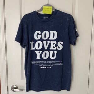 ✨NWT John 3:16 Women’s Top💙
